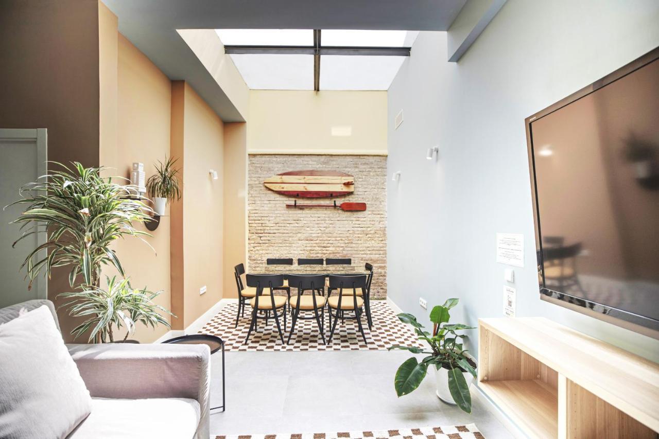 Acogedor Estudio A Metros De La Playa, Con Zonas Comunes Y Terraza 3B Valencia Buitenkant foto