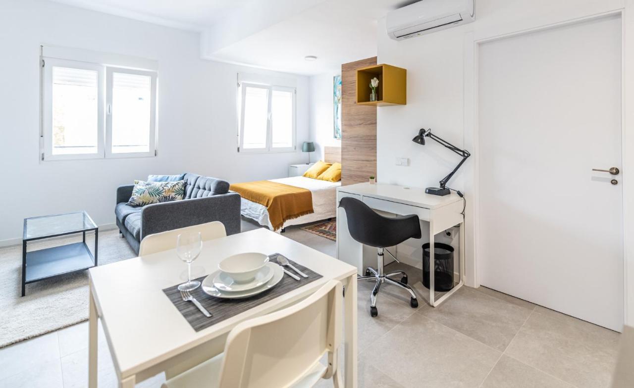Acogedor Estudio A Metros De La Playa, Con Zonas Comunes Y Terraza 3B Valencia Buitenkant foto