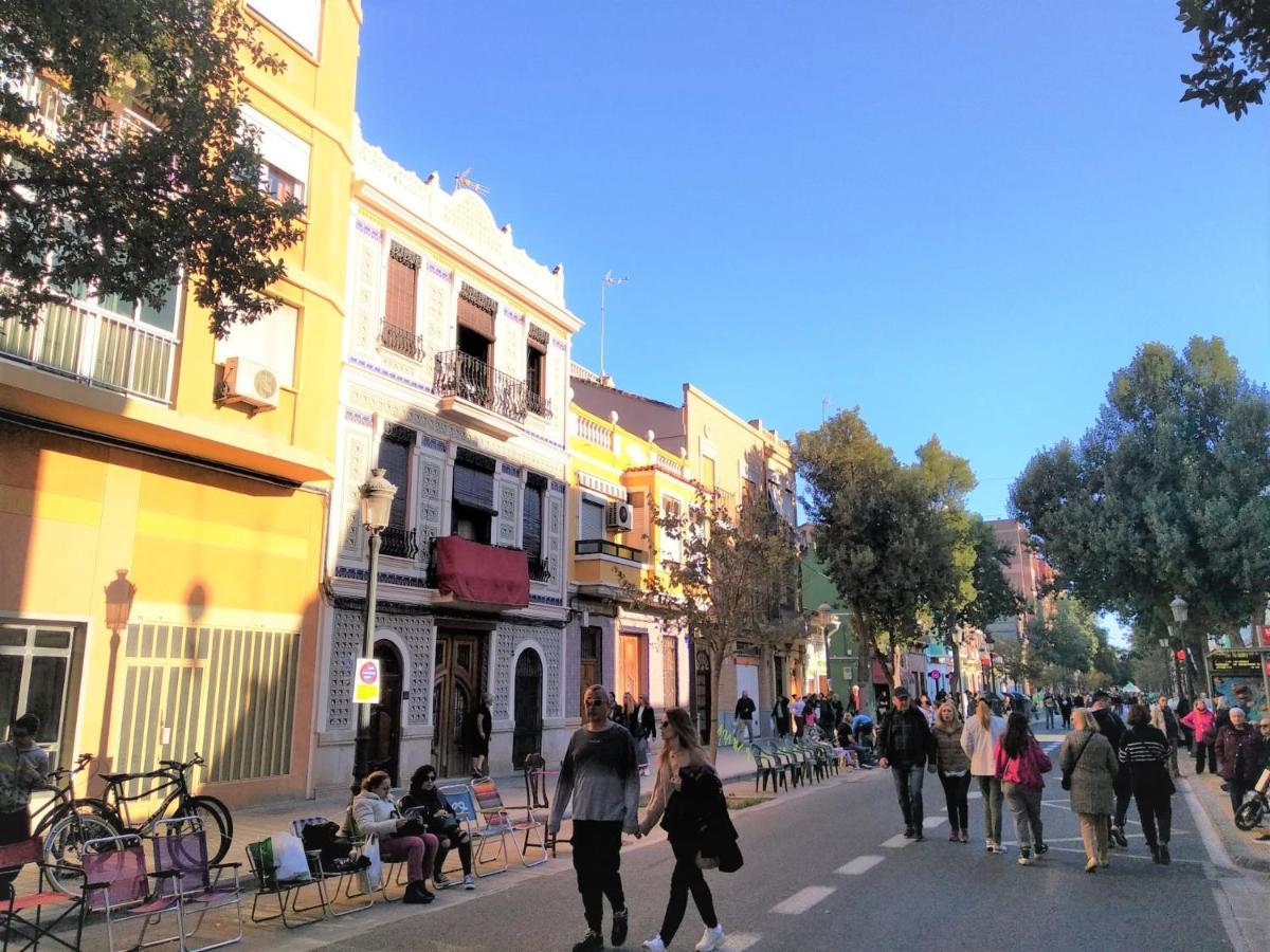Acogedor Estudio A Metros De La Playa, Con Zonas Comunes Y Terraza 3B Valencia Buitenkant foto