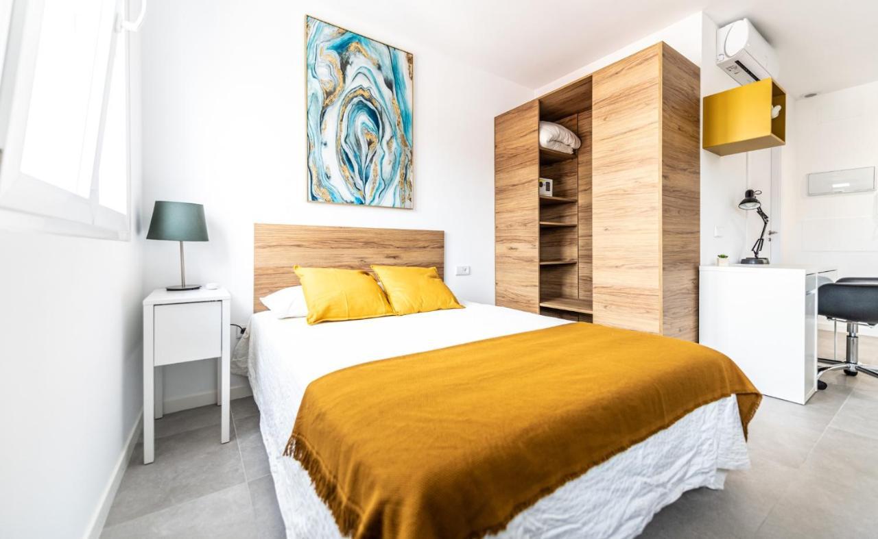 Acogedor Estudio A Metros De La Playa, Con Zonas Comunes Y Terraza 3B Valencia Buitenkant foto