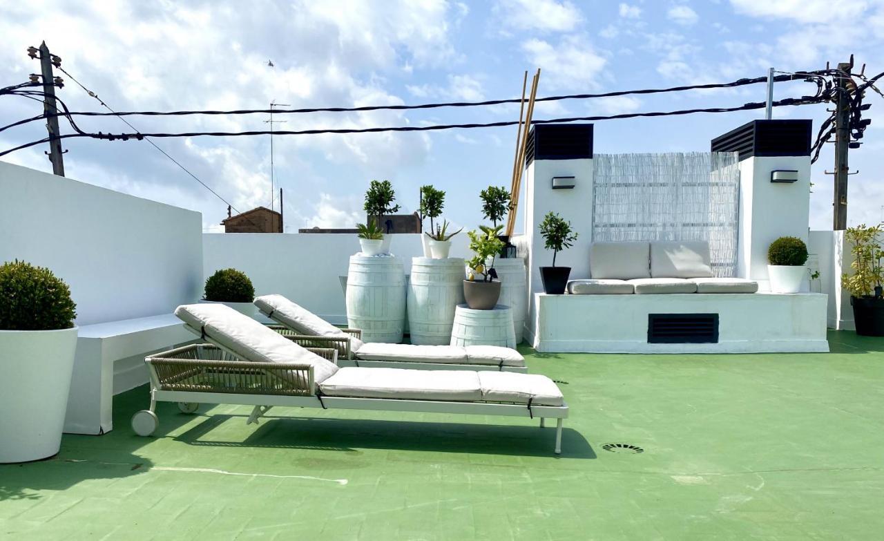 Acogedor Estudio A Metros De La Playa, Con Zonas Comunes Y Terraza 3B Valencia Buitenkant foto