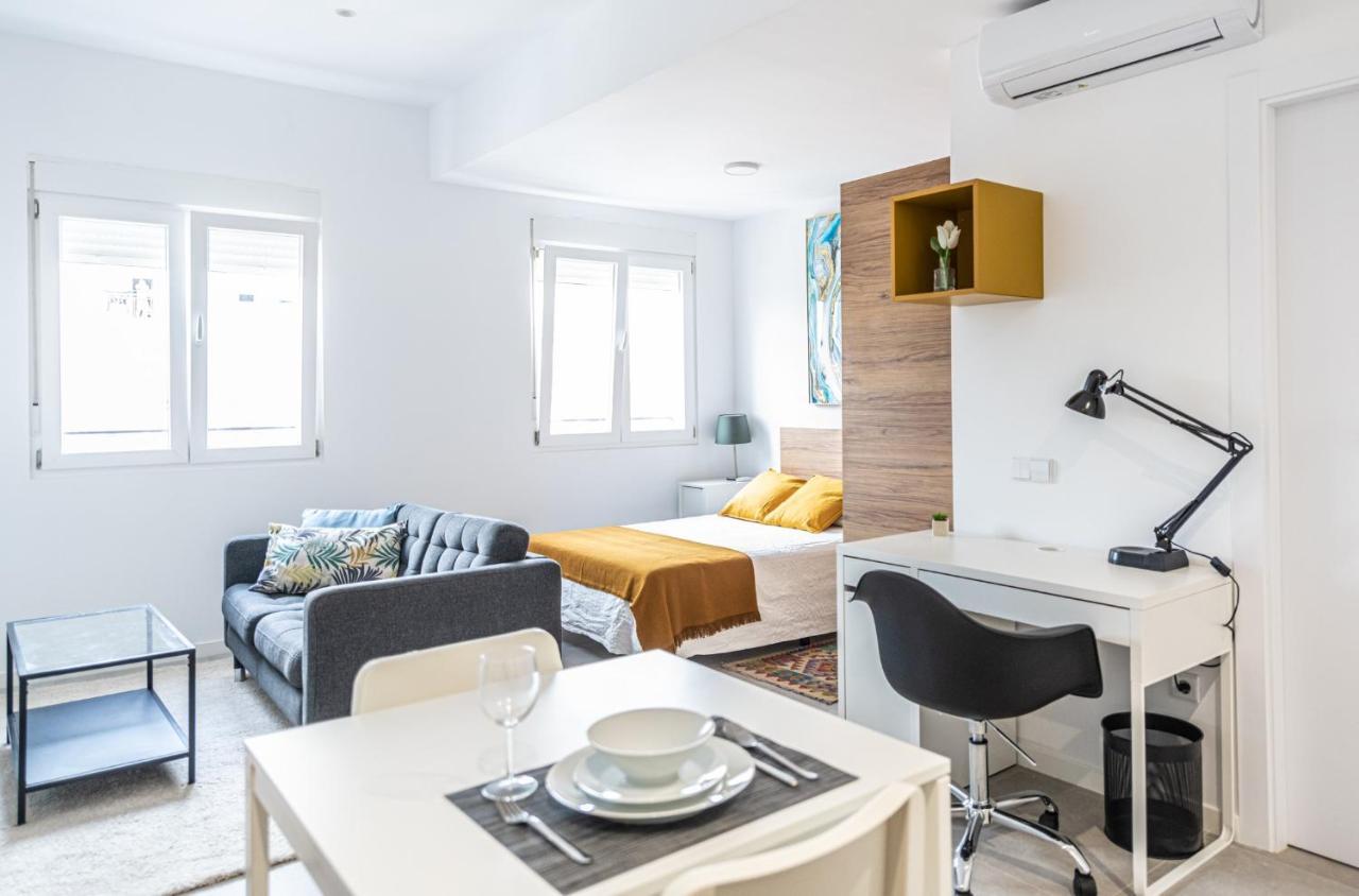 Acogedor Estudio A Metros De La Playa, Con Zonas Comunes Y Terraza 3B Valencia Buitenkant foto